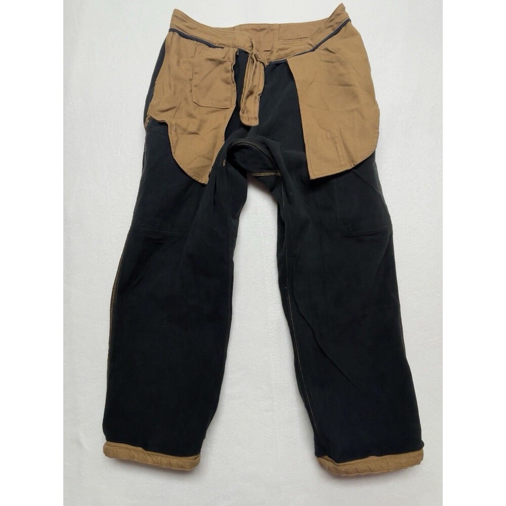Duluth Fleece-Lined Fire Hose Relaxed Fit Cargo Pants Men’s Size 38x30 Canvas - Picture 13 of 13